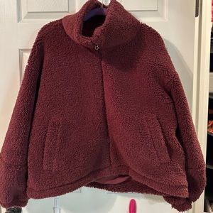 lululemon cinchable fleece zip up